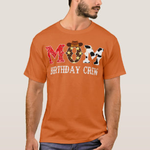 Cowboy Mamma Birthday Crew Western Rodeo Theme Bir T Shirt