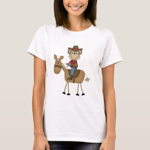 Cowboy med bruna hästTshirts och gåvor Tröja