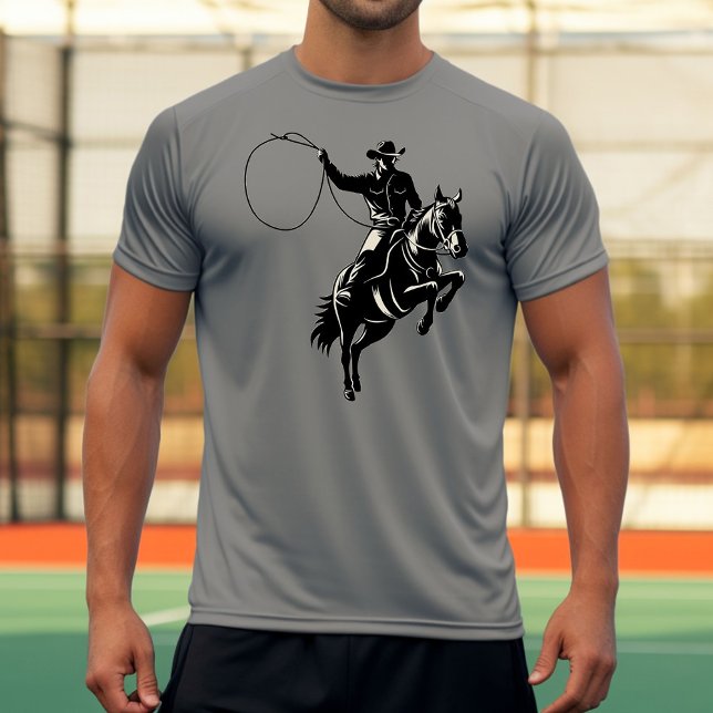 Cowboy med Lasso T Shirt (Skapare uppladdad)