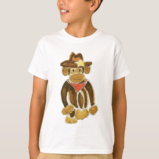 Cowboy Monkey Tee (Framsida)