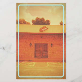 Cowboy Motel Vintage Stationery Brevpapper