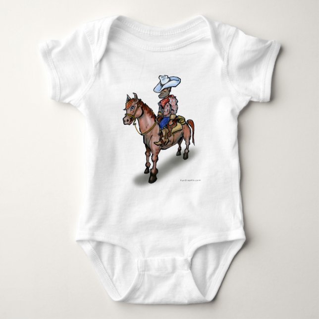 Cowboy n Horse Tee (Framsida)