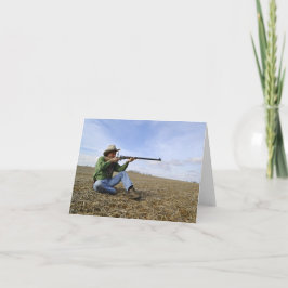 Cowboy Notecard Kort