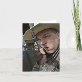 Cowboy Notecard Kort
