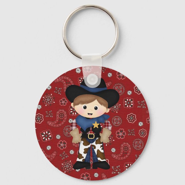 Cowboy Nyckelring (Framsida)