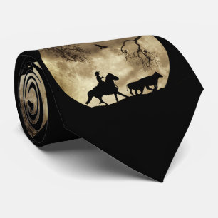 Cowboy och Cattle med Big Full Moon Slips