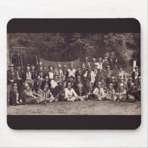 Cowboy Old Timers Mousepad Musmatta
