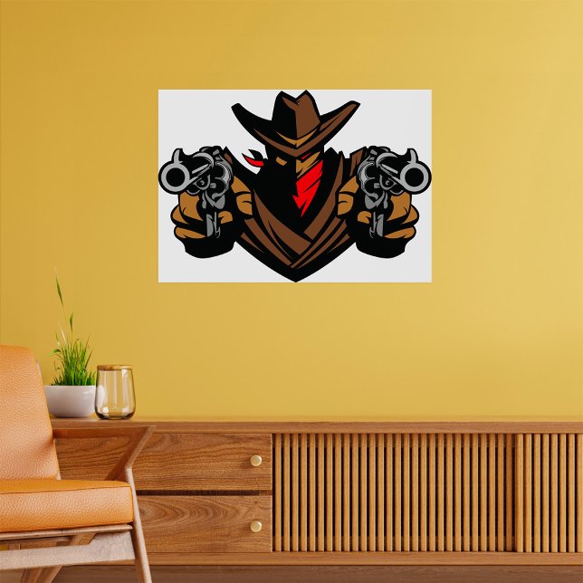 Cowboy Outlaw Poster (Skapare uppladdad)