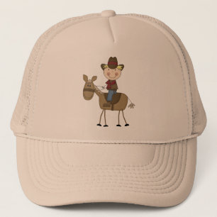 Cowboy på hästTshirts och gåvor Truckerkeps