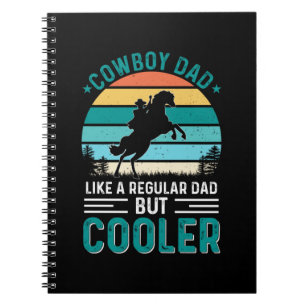 Cowboy Pappa Anteckningsbok