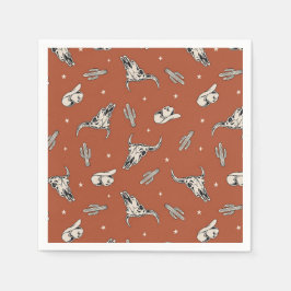 Cowboy Party Napkins | Westerna Party Napkins Pappersservett