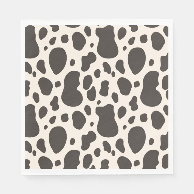 Cowboy Party Napkins | Westerna Party Napkins Pappersservett (Framsidan)