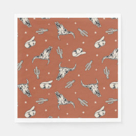 Cowboy Party Napkins | Westerna Party Napkins Pappersservett