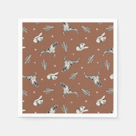 Cowboy Party Napkins | Westerna Party Napkins Pappersservett