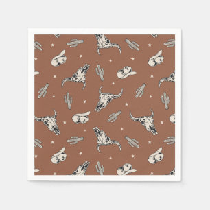 Cowboy Party Napkins Westerna Party Napkins Pappersservett