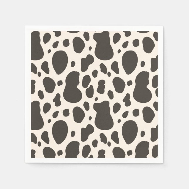 Cowboy Party Napkins | Westerna Party Napkins Pappersservett (Framsidan)