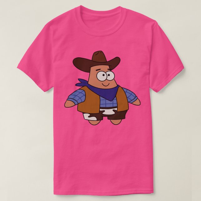 Cowboy Patrick T Shirt (Design framsida)