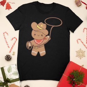 Cowboy-Pepparkaksgubbe T Shirt