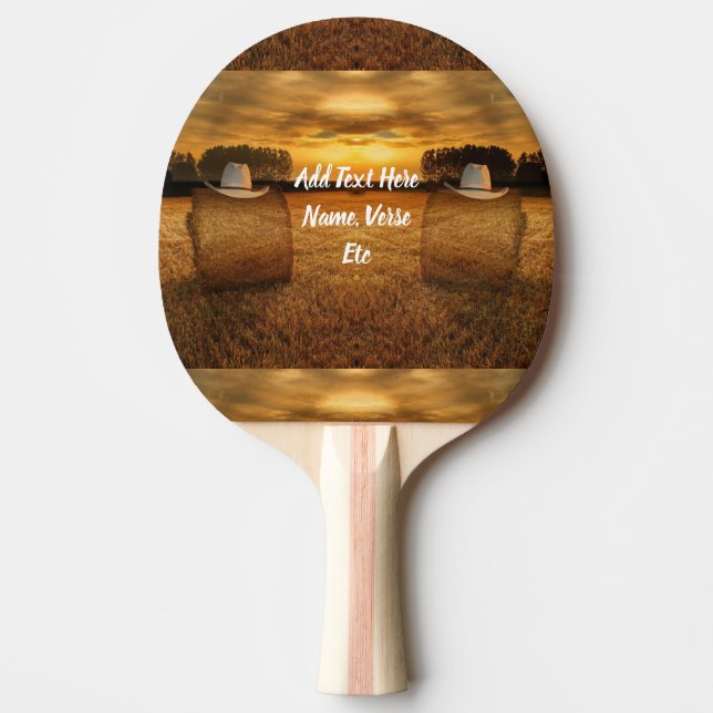 Cowboy Pingisracket (Framsidan)