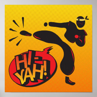 Cowboy pop art - primary poster