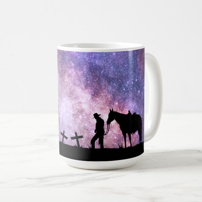 Cowboy Prayer Coffee Mugg (Framsida höger)