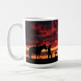 Cowboy Prayer Coffee Mugg