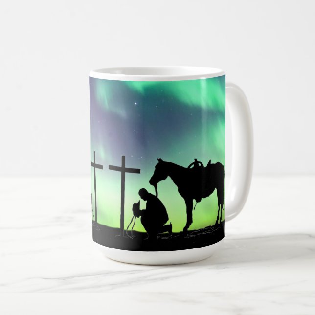 Cowboy Prayer Coffee Mugg (Framsida höger)