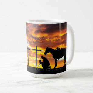 Cowboy Prayer Coffee Mugg