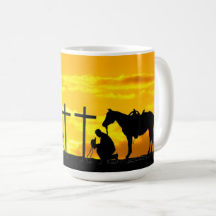 Cowboy Prayer Coffee Mugg
