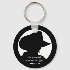 Cowboy Prayer Keychain Nyckelring