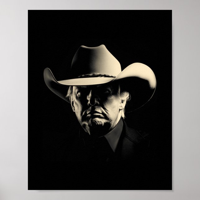 Cowboy-president  poster (Framsidan)