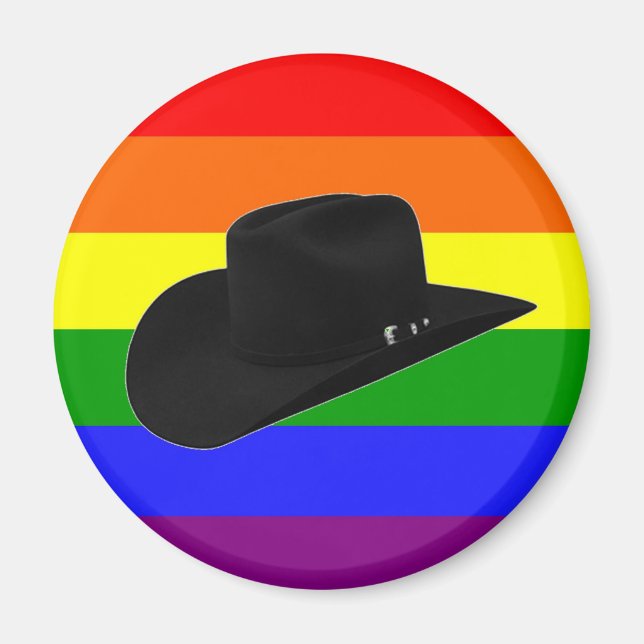 Cowboy Pride Magnet (Framsidan)