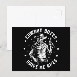 Cowboy-prylar driver mig till vansinne Cowboys Gay Vykort