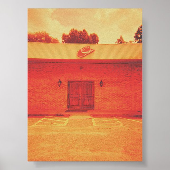 Cowboy Pub Poster (Framsidan)