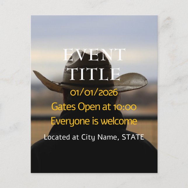 Cowboy Ranch Rural flyer (Framsidan)