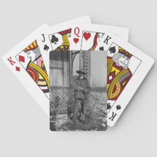 Cowboy Ranchägare eller kanadensisk fredlös på det Casinokort