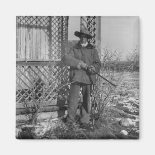 Cowboy Ranchägare eller kanadensisk fredlös på det Magnet