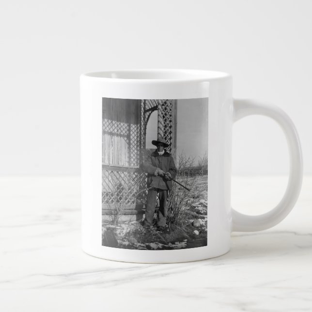 Cowboy Rancher eller Canadian Outlaw of Gammala vä Jumbo Mugg (Höger)