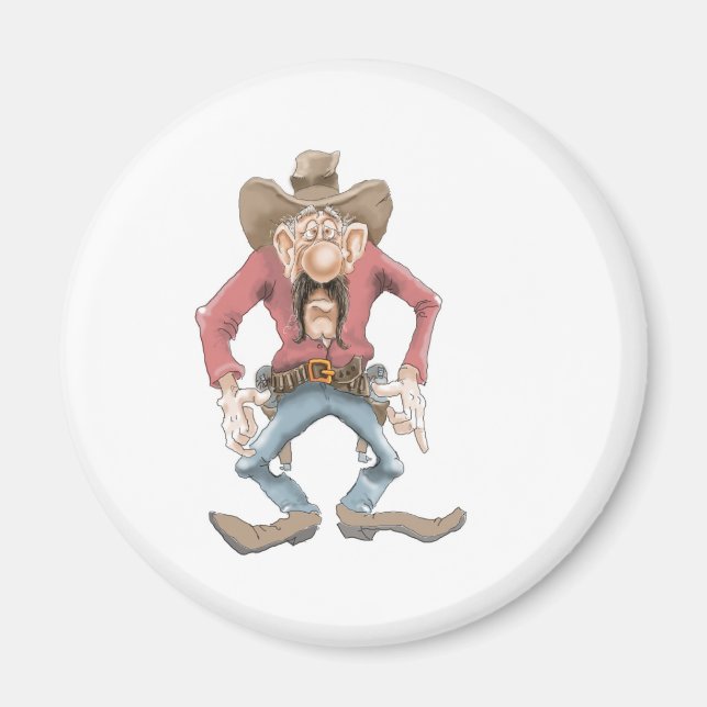 Cowboy-redo till Draw Magnet (Framsidan)