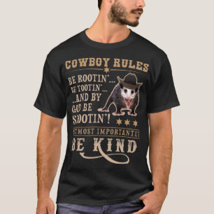 Cowboy Regler Viral Trending Meme Funny Rootin Too T Shirt