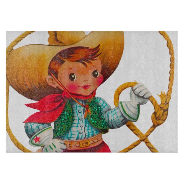 Cowboy Retro Boy Child Cute Western (Framsidan)