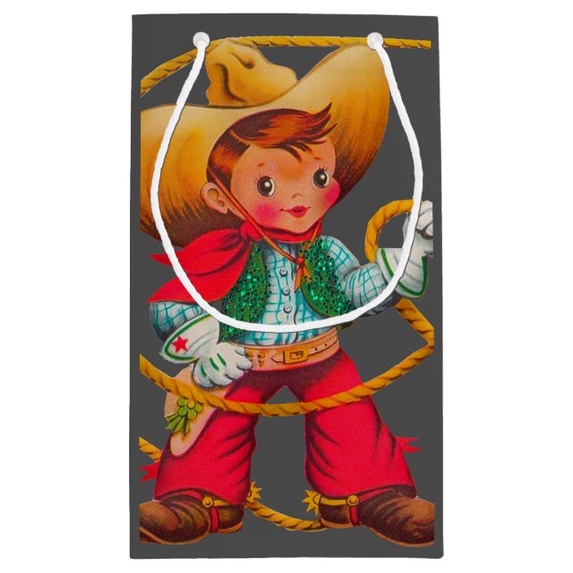 Cowboy Retro Boy Child Cute Western (Baksidan)