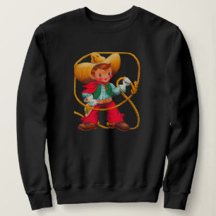 Cowboy Retro Boy Child Cute Western T Shirt