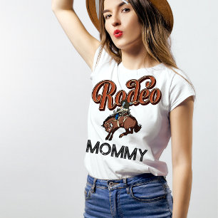 Cowboy Rodeo födelsedagsfest Parents Matching T Shirt
