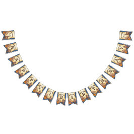 Cowboy rodeo-hästar equestrian vilda western party vimplar