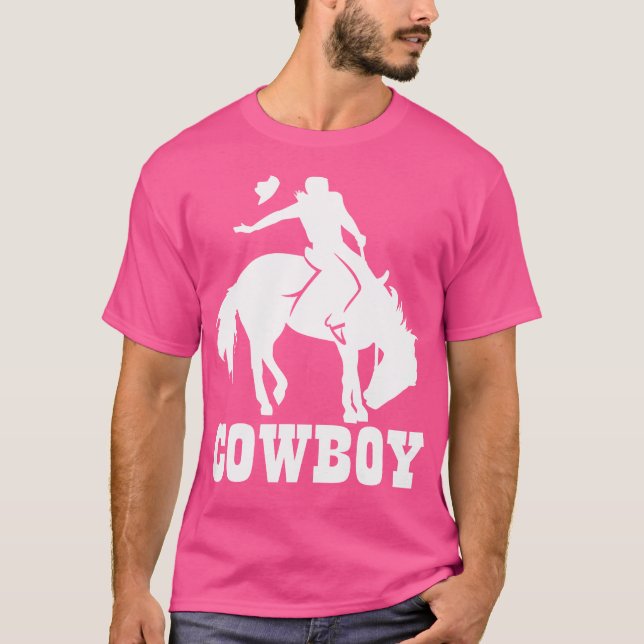 Cowboy Rodeo T Shirt (Framsida)