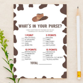 Cowboy Rodeo, vad är i låst babykläder? Brevpapper