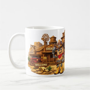 Cowboy Saloon Kaffemugg