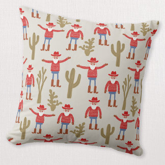 Cowboy Santa Claus Western jul Kudde