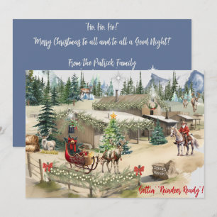 Cowboy Santa Gettin' "Reindeer Redo", julklapp